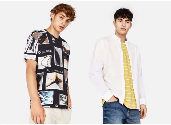 Combo: Short Sleeve T-Shirt I Slim Fit Dress Shirt